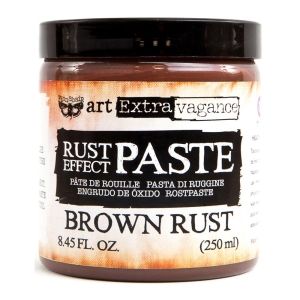 Prima Finnabair Art Extravagance Rust Effect Paste - Brown Rust (8.45 oz)