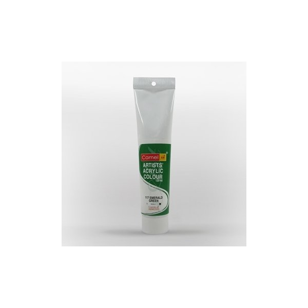 Camel Artist Acrylic Colour 120ml Tube - Emerald Green
