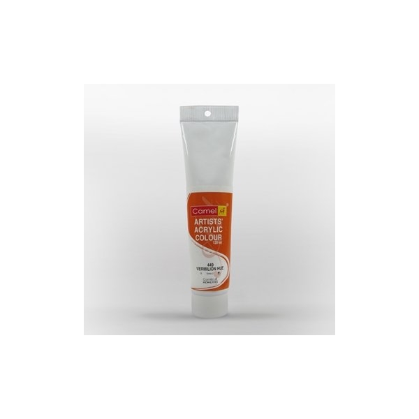 Camel Artist Acrylic Colour 120ml Tube - Vermillion Hue