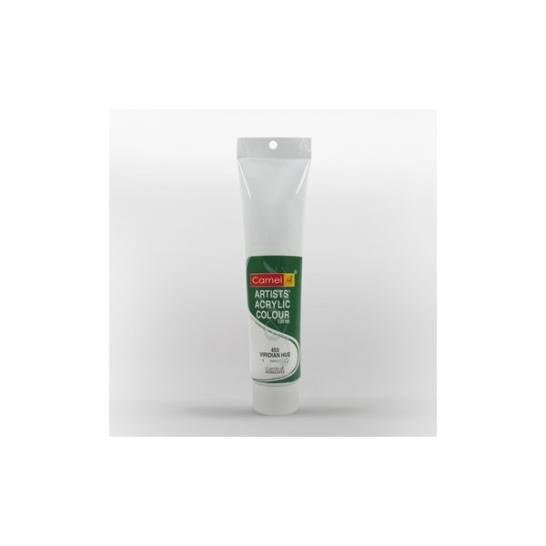 Camel Artist Acrylic Colour 120ml Tube - Viridian Hue