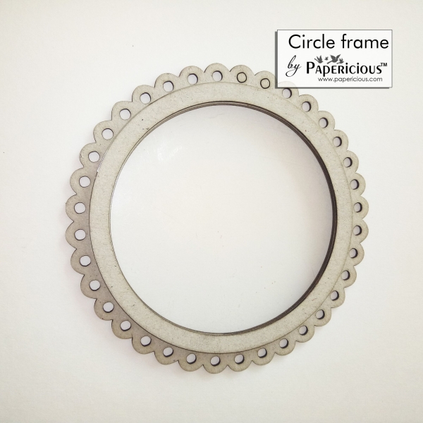 Papericious 3D shaker Chippis - Circle Frame