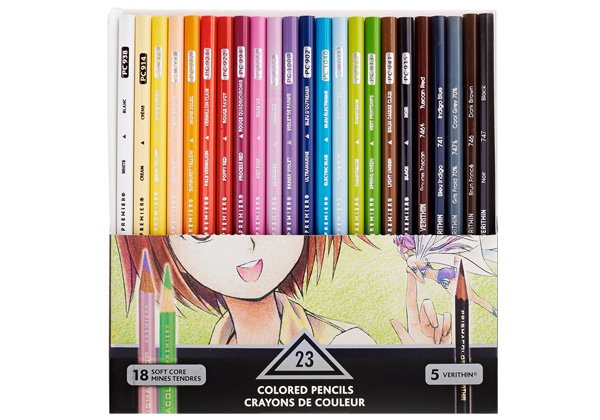 Prismacolor Premier Manga Pencils - Set of 23 pencils