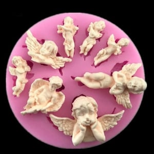 Many Angels Silicone Clay Mould