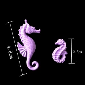 Sea Horses Silicone Clay Mould