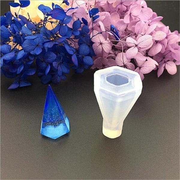3D Pyramid Silicone Jewellery Mould