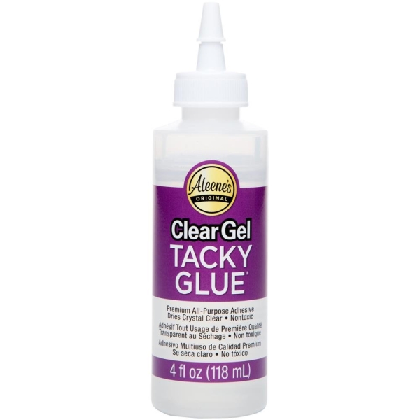Aleene's Clear Gel Tacky Glue 4oz