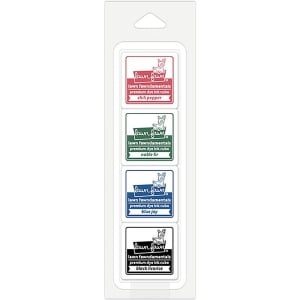 Lawn Fawn Ink Cube - Christmas Tree (Set of 4)