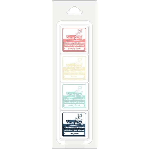 Lawn Fawn Ink Cube - Ice Cream Parlor (Set of 4)
