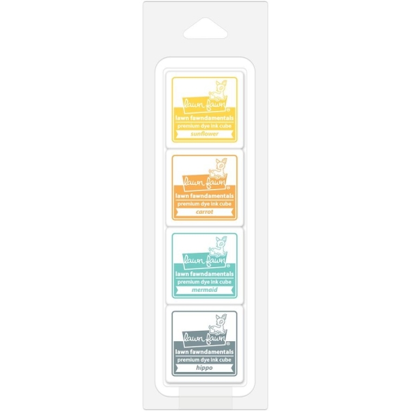 Lawn Fawn Ink Cube - Tropical Island (Set of 4)