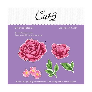 Mudra Dies - Botanical Blooms (Coordinates with Botanical Bloom Stamp)