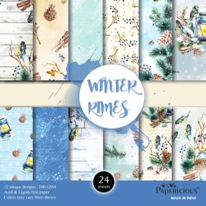 Papericious Designer Collection - Winter Rymes (12 by 12 patterned paper)