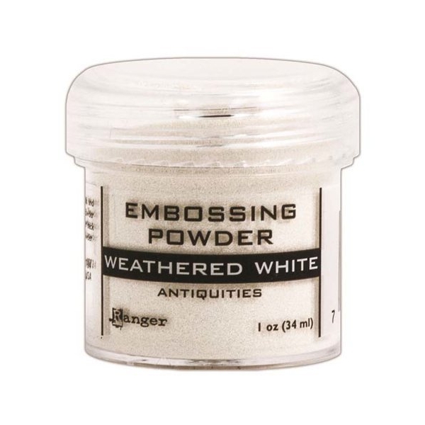 Ranger Antiquities Embossing Powder - Weathered White