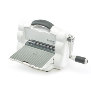 Sizzix Big Shot Foldaway Machine (White & Gray) with Free Bonus Content