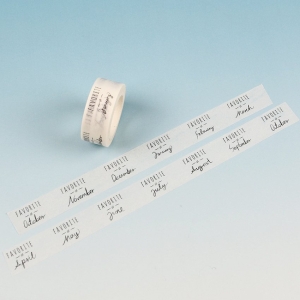 Washi Tape - Months