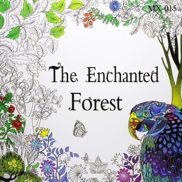 Adult colouring Book - The Enchanted Forest