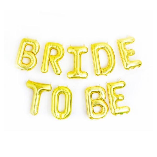 Bride to Be Balloons Set