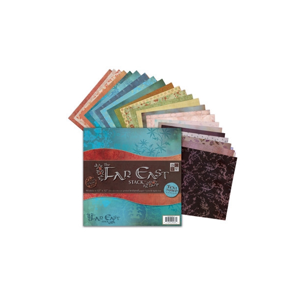 Die Cuts with a View - The Far East Stack - 12x12 Paper Stack
