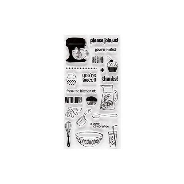 Fiskar Clear Stamps - Sweet Celebrations