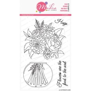 Mudra Craft Stamps - Flower Bunch
