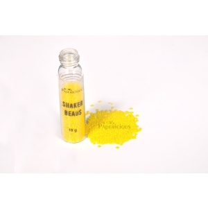 Papericious Shaker Beads - Yellow