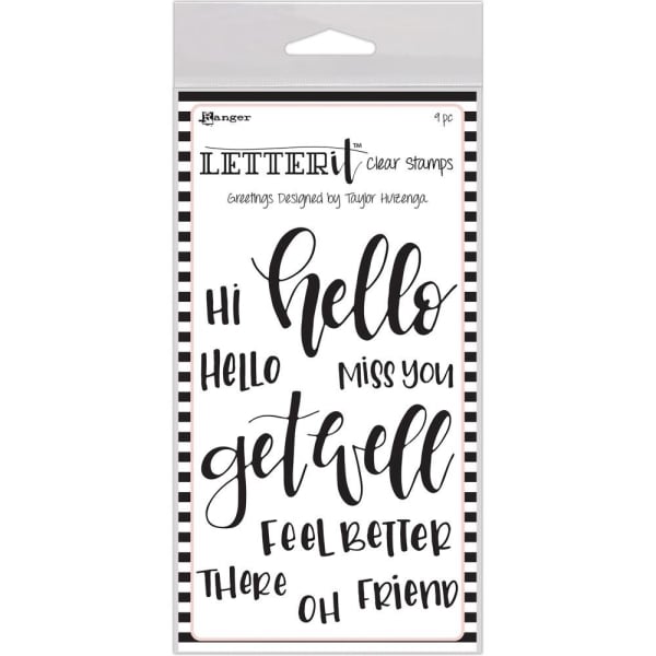 Ranger Letter IT Stamps - Greeting