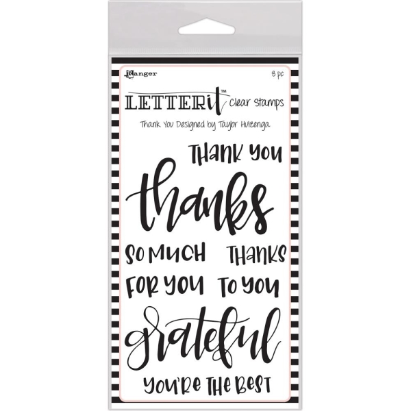 Ranger Letter IT Stamps - Thank You