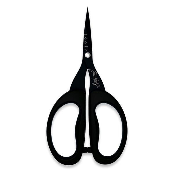 Tim Holtz Non-Stick Micro Serrated Mini Snips 5 inches