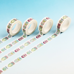 Cute Owls - Japanese Washi Tape