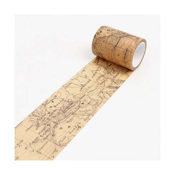 Vintage Maps - Japanese Washi Tape