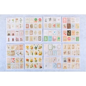 Ephemera or Sticker pack (Pack of 96 pcs)