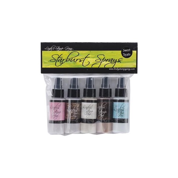 Lindy's Stamp Gang Starburst Spray Set - Sweet Treats (2oz 5/Pkg)