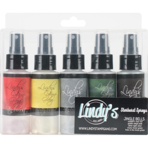 Lindy's Stamp Gang Starburst Spray Set - Jingle Bells (2oz 5/Pkg)