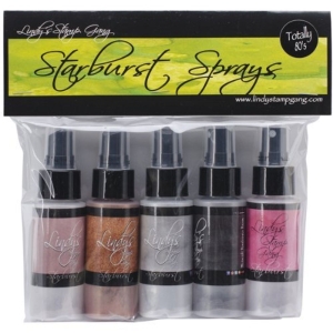 Lindy's Stamp Gang Starburst Spray Set - Totally 80s (2oz 5/Pkg)