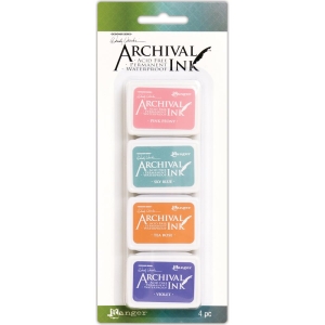 Wendy Vecchi Archival Mini Ink Pad Kit # 3 (Set of 4)