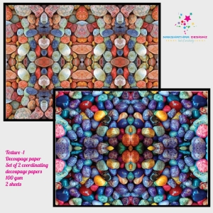 Nakshathra Designz Decoupage paper - Texture 1