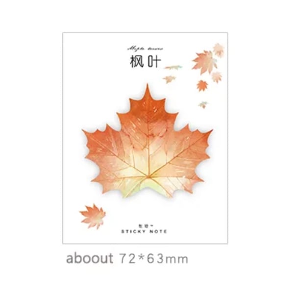 Sticky Notes - Natural Leaves - CHSN-01