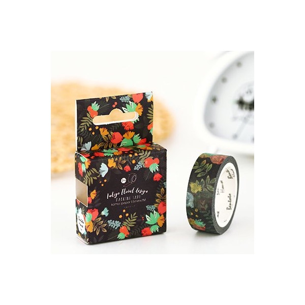 Tropical Flowers - Japanese Washi Tape