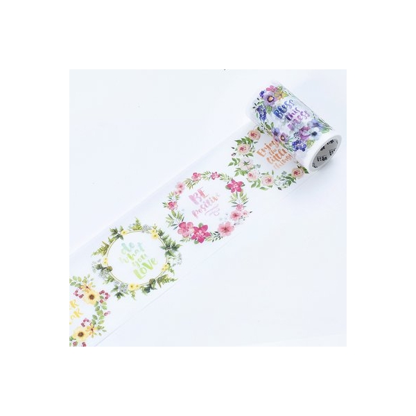 Doodled Quotes - Japanese Washi Tape (8 cm by 5 m)
