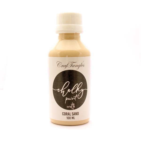 CrafTangles Chalk Paint - Coral Sand (100 ml)