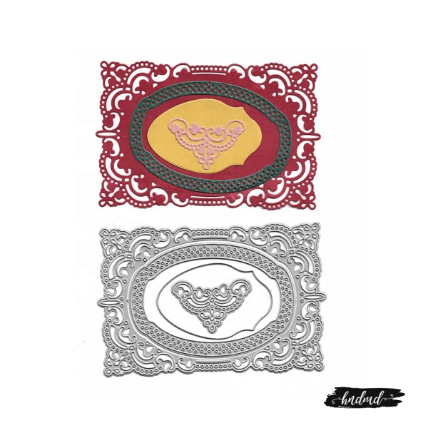 Steel Dies - Ornate Retangles (Set of 4 dies)