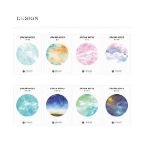 Sticky Notes or Memo Pads - Watercolor World