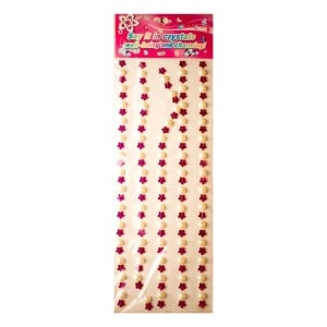 Say it in Crystals - Bling Stickers - Pearl and Flower (Pink)