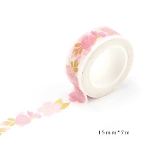 Simple Flowers - Japanese Washi Tape