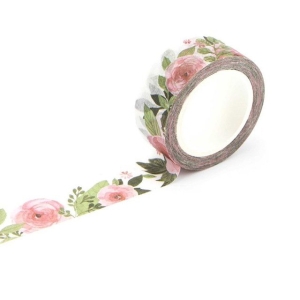 Washi Tape - Watercolor Roses