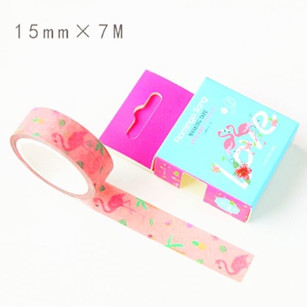Washi Tape - Flamingos