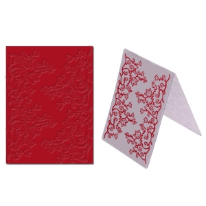 Embossing Folder - Flower Vines (4"X5.5")