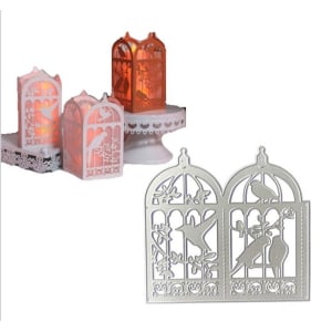 Steel Dies - Bird Cage lantern style die