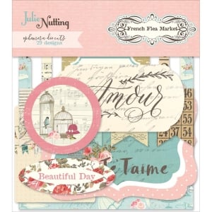 Photoplay cardstock Ephemera Pack - French Flea (29/pkg)