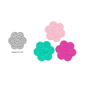 Steel Dies - Rolled Flower