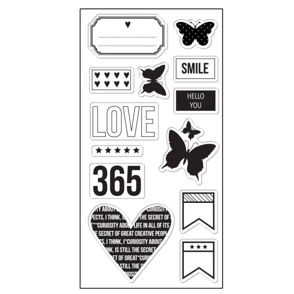 Fiskar Clear Stamps - Smile